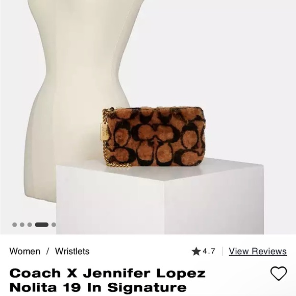 Coach Handbags - Coach X Jennifer Lopez Nolita 19 in Signature Brown